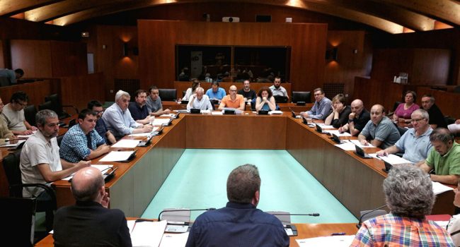 Reunión de las y los representantes de CHA en las instituciones aragonesas.