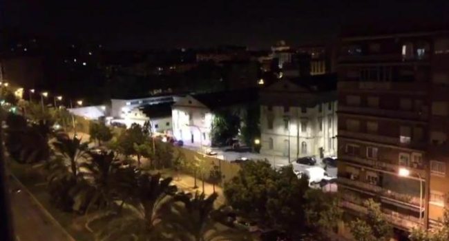 Imagen extraída del vídeo publicado en Twitter por Nacho Frejo.