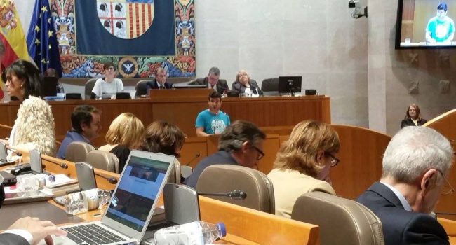 El diputado de Podemos Nacho Escartín.
