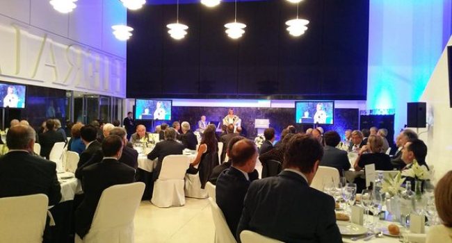 Los Premios Heraldo suelen ser una pasarela del poder en Zaragoza.