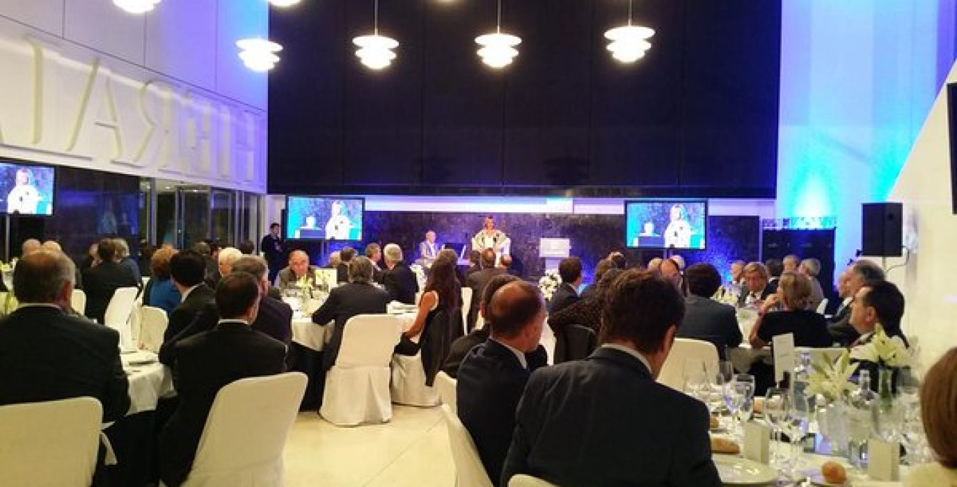 Los Premios Heraldo suelen ser una pasarela del poder en Zaragoza.