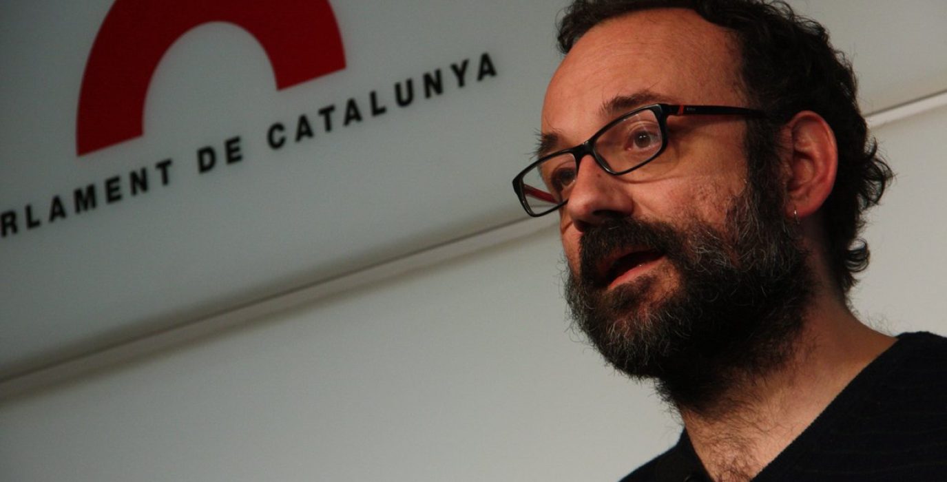 El diputado de la CUP, Benet Salellas. Foto: CUP