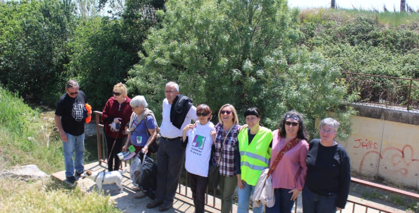 Cambiar Huesca ha limpiado el entorno del río Isuela, convertido en una escombrera.