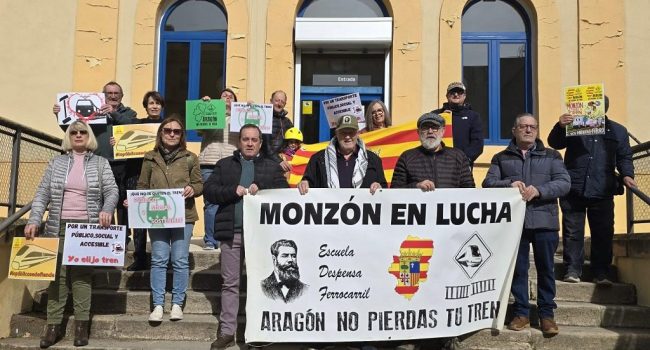 Cambiar Monzón celebra el avance hacia el cercanías Monzón-Lleida y llama a mantener la movilización ciudadana recorte