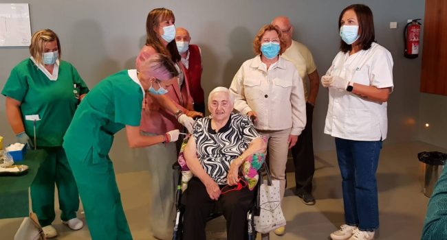 En Aragón hay 16.522 residentes que serán inoculados en las próximas dos semanas. Foto: DGA