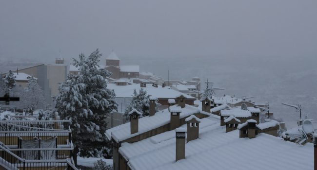 Nieve en Cantavieja | Foto: Ayuntamiento de Cantavieja