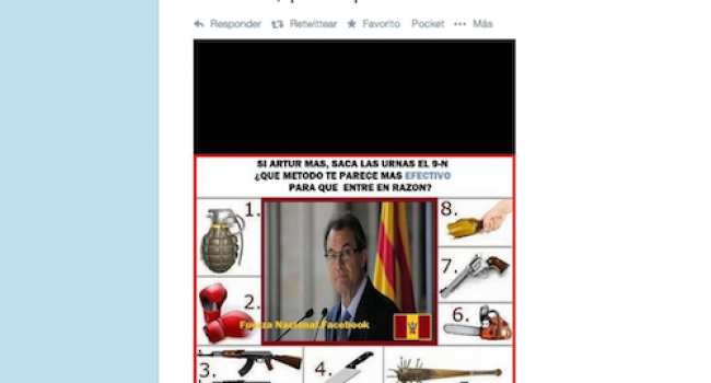 El tweet en cuestión.