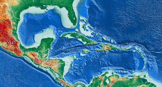 Caribe mapa