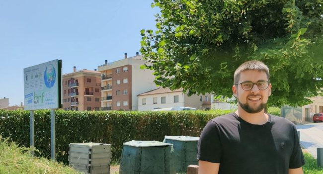 Carlos Arroyos, portavoz de Podemos Binéfar.