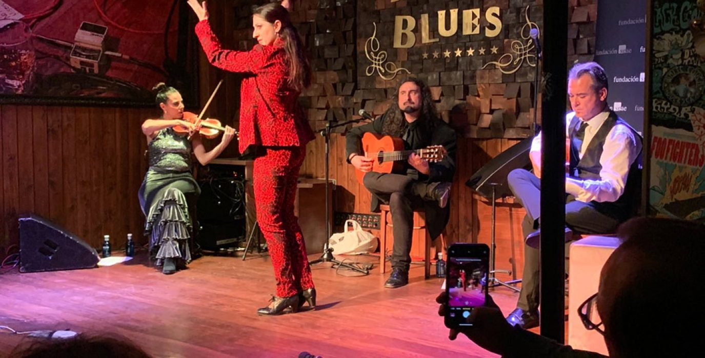 Carlota Benedi en el ciclo flamenco de Rock Blues Café
