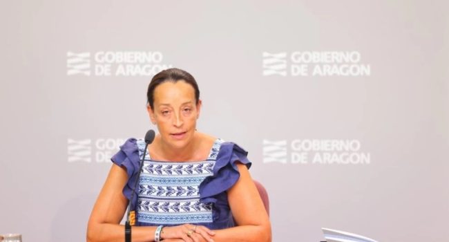 Carmen Susín, consejera de Bienestar Social y Familia  | Foto: DGA