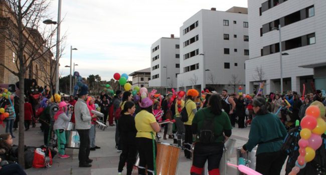 personas de Torrero disfrazadas en carnaval