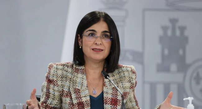 La ministra de Sanidad, Carolina Darias | Foto: Moncloa