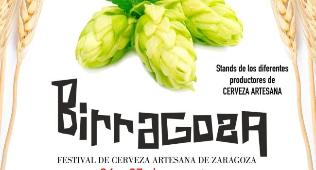 Fragmento del cartel de la V Edición de Birragoza.