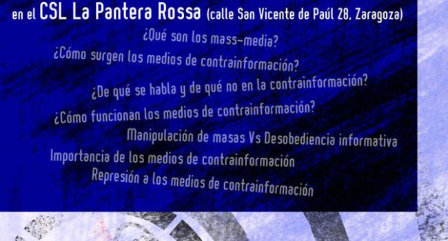 Cartel Lahaine ZGZ arainfo
