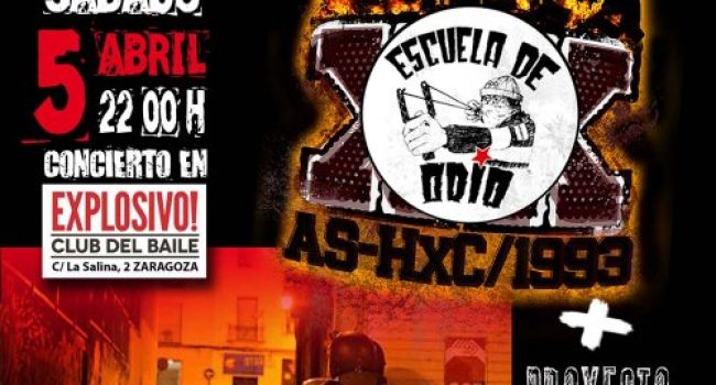 El concierto, organizado por CGT, se celebra este sábado, 22.00 horas en la sala Explosivo! de Zaragoza.