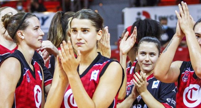 Las chicas del Casademont en un partido de pretemporada. Foto: @CasademontZGZ