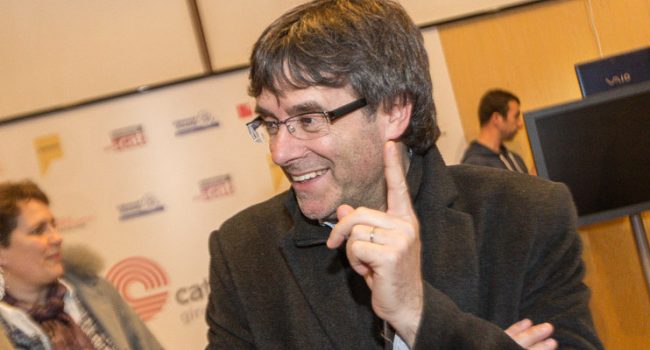 Carles Puigdemont.