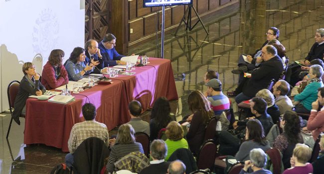 Celebración del Consejo Sectorial del Plan Integral del Casco Histórico 2017. Foto: Daniel Marcos (AZ)