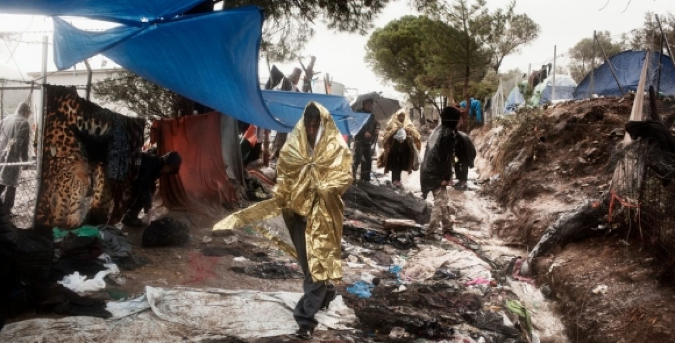 Centro de registro de Moria, Lesbos. Foto: Alessandro Penso ©