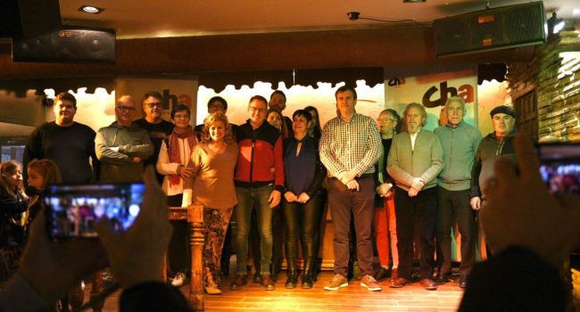 La candidatura de CHA por Uesca para el 28M | Foto: CHA