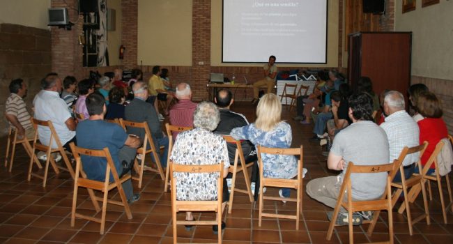 Charla sobre las semillas dentro de las I Jornadas agroecológicas organizadas por la asociación El Licinar.