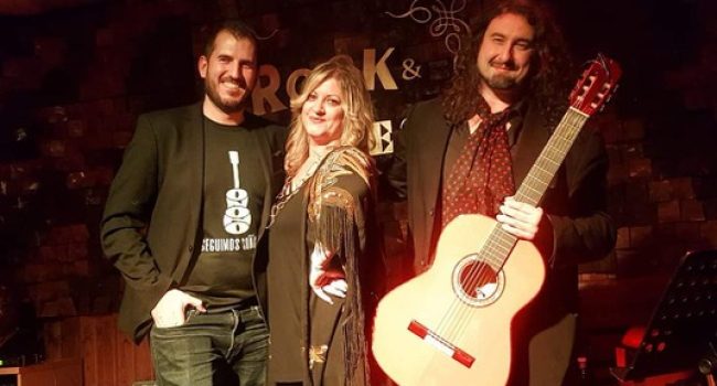 Charo Fernández, Tonono Lezcano, Noelia Gracia “La Chula” y Alejandro Monserrat