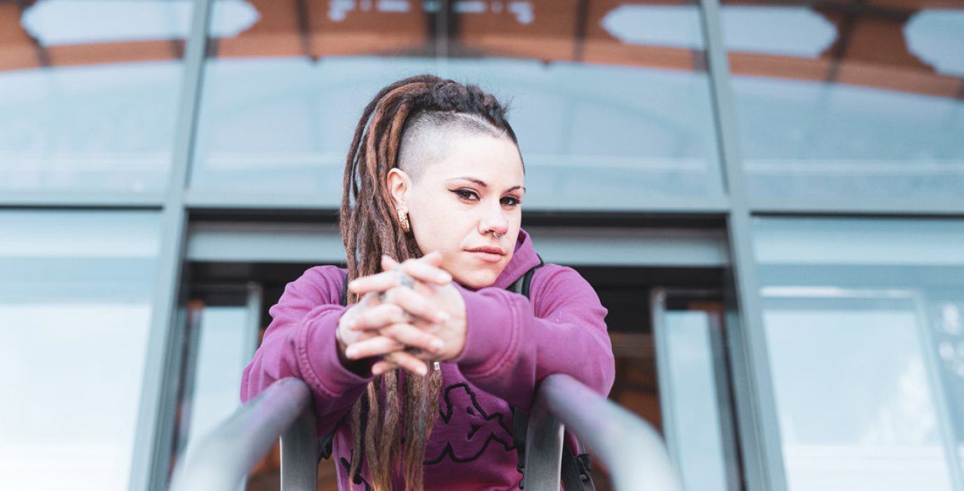 Chata Flores, la mejor voz del rap y reggae en Aragón.