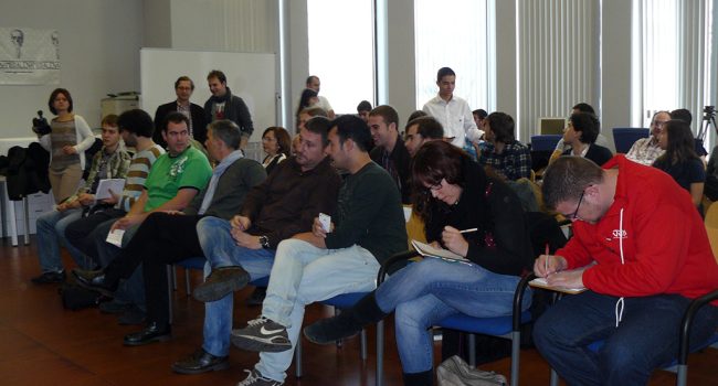 Una asambleya de Choventut.