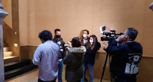 El presidente de CHA-Zaragoza, Chuaquín Bernal en el Chusticia. Foto: CHA