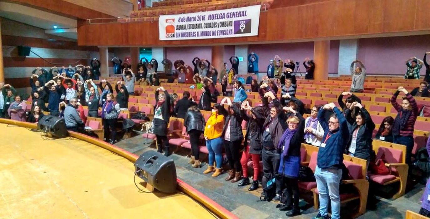 Cierre del Congreso Extraordinario. Foto: CGT.