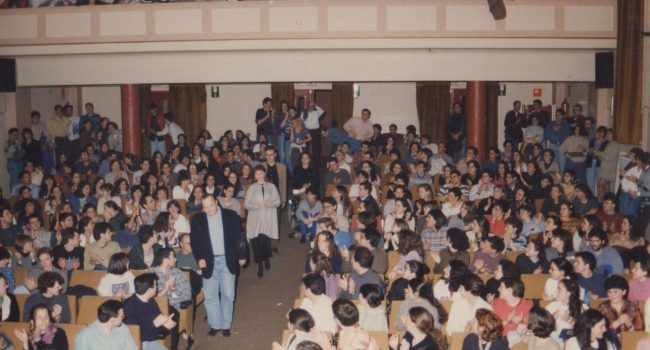Imagen de archivo del cineclub Cerbuna | Foto: @CineClubCerbuna