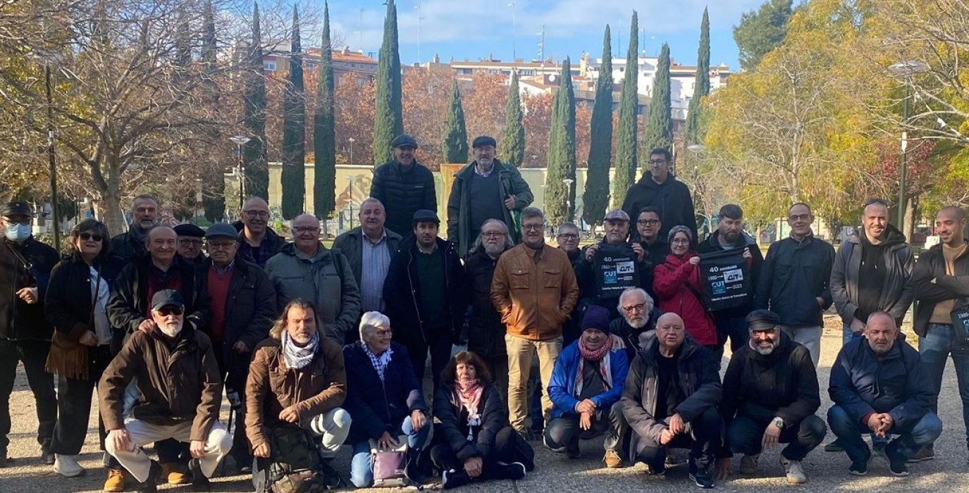 Colectivo Unitario de Trabajadores CUT 40 años de sindicalismo combativo Zaragoza Aragón