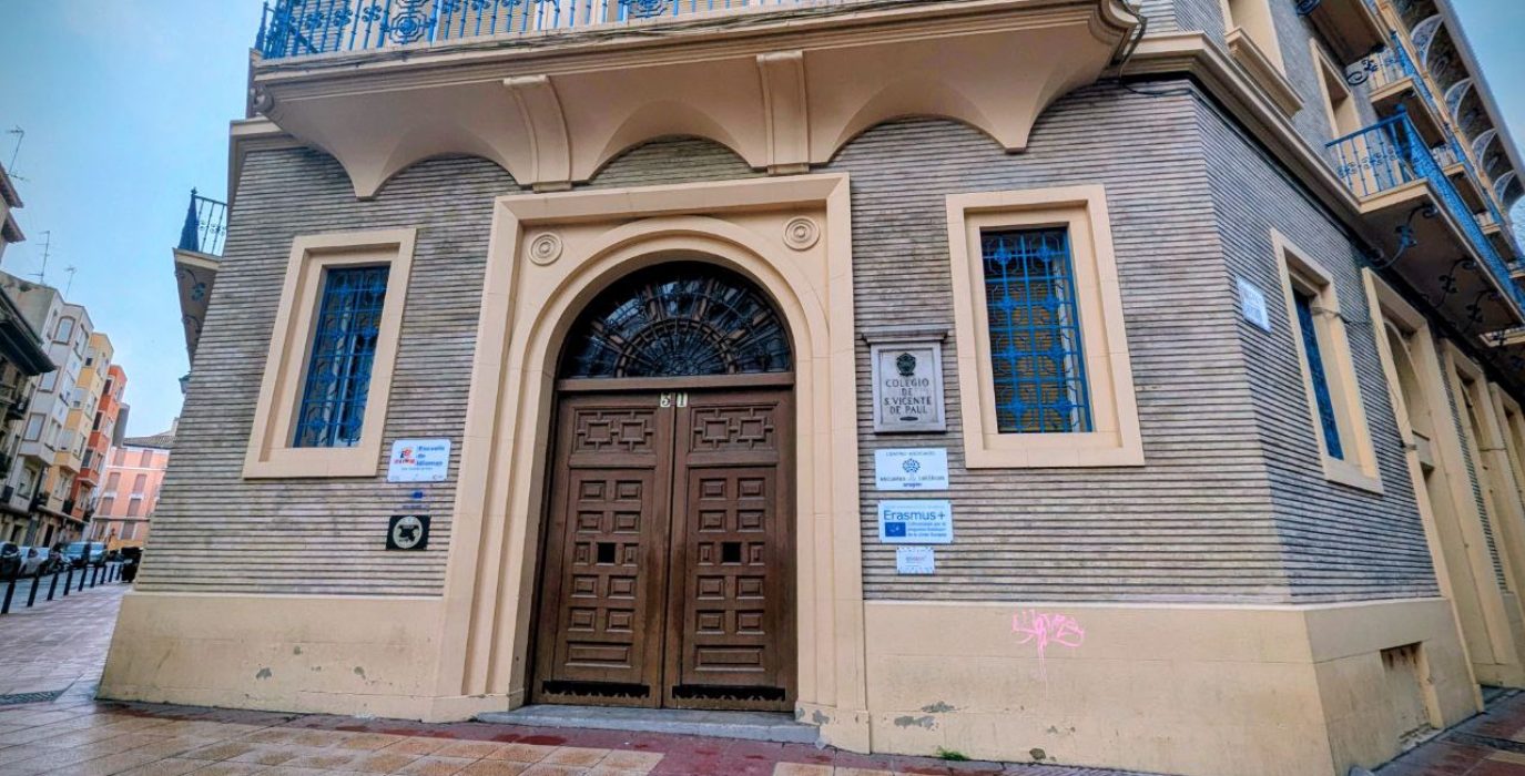 Colegio concertado San Vicente Paúl | Foto: AraInfo