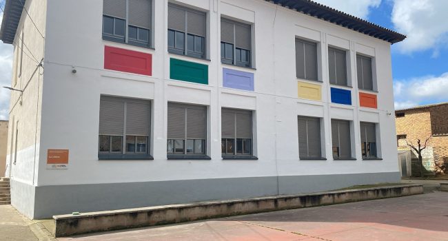 Colegio de Alcampell, perteneciente al CRA La Llitera | Foto: Ayuntamiento de Alcampell