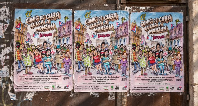 Mockup del cartel de la muestra, obra de Carlos Azagra.