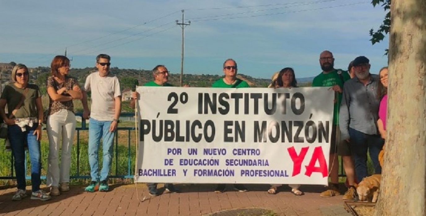 Reclaman a Educación la construcción del segundo instituto público en Monzón