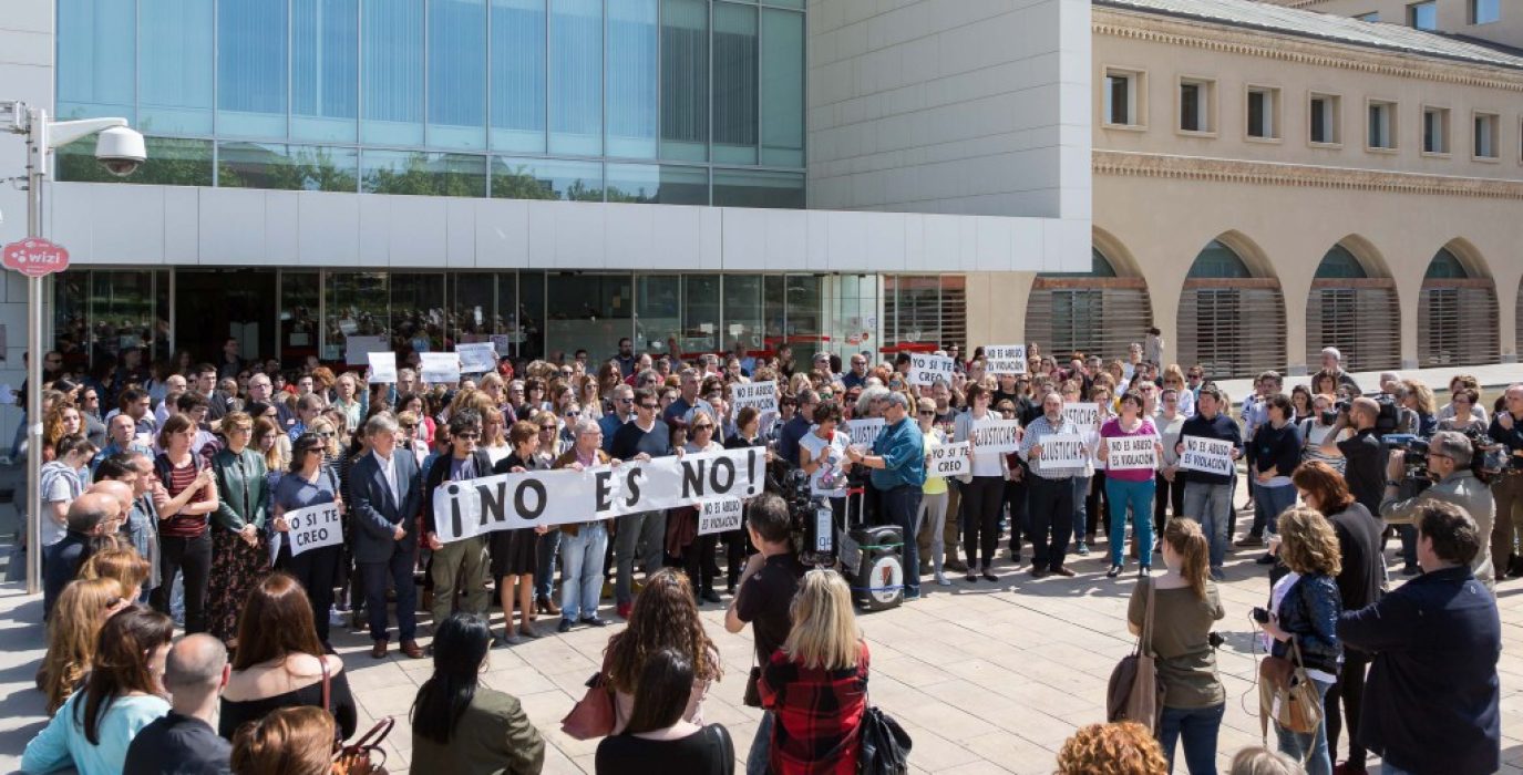 Imagen del acto organizado en Zaragoza este viernes. Foto: Miguel G. García (AZ)