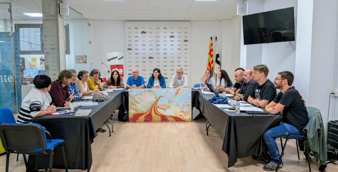 Consello Nacional de CHA celebrado este lunes | Foto: CHA