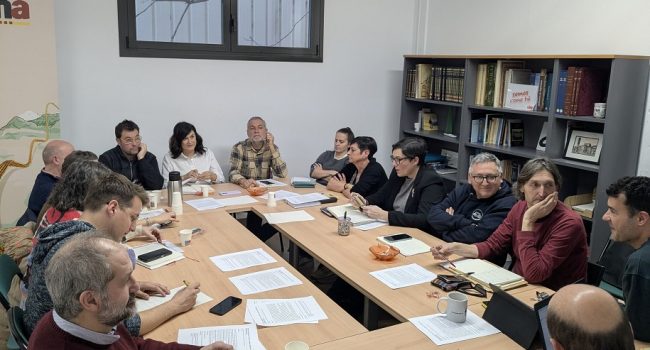 Consello Nazional de Chunta Aragonesista CHA enero 2025