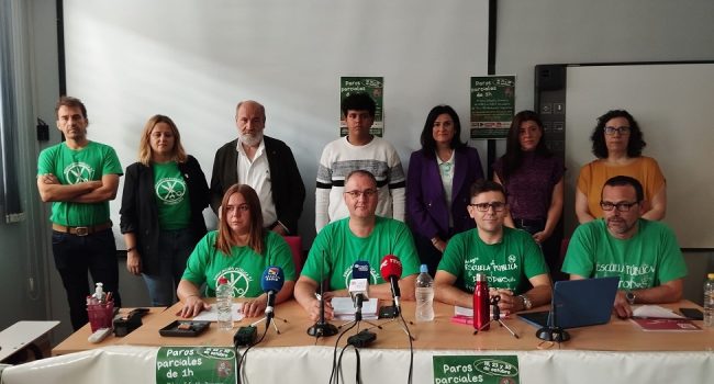 Convocados “paros de una hora” en enseñanza no universitaria “en defensa de la Escuela Pública y contra de los recortes” Aragón