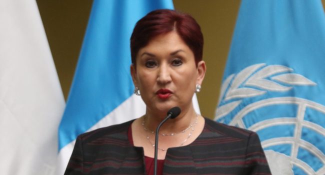 Thelma Aldana. Foto: Ministerio Público de Guatemala.