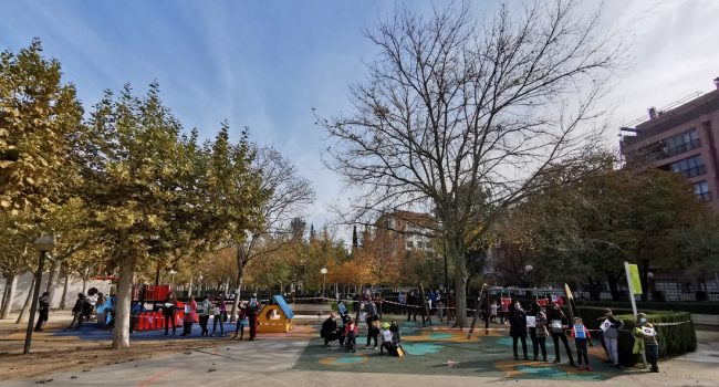 DESPRECINTA LA INFANCIA HUESCA Uesca AraInfo Parque Miguel Servet 1