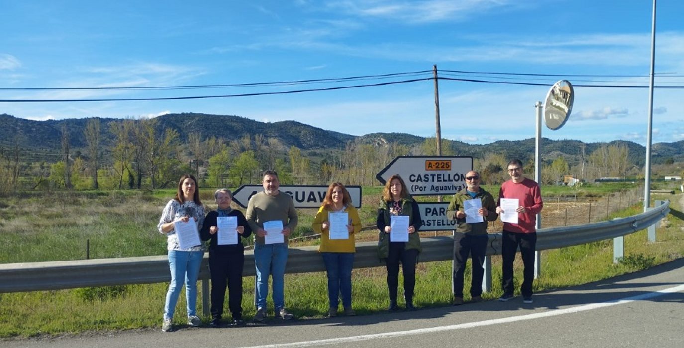 DGA Gobierno de Aragón aumento tráfico pesado actividad minera extracción de arcillas SAMCA PAMESA Mas de las Matas Castellote Aguaviva Molinos Seno Cuevas de Cañart Las Parras de Castellote 2