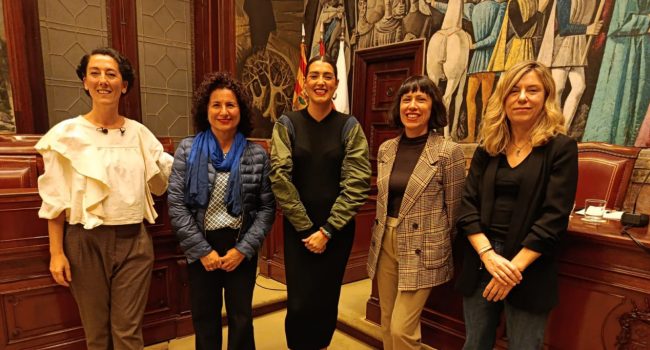 Participantes en el acto de cultura y memoria | Foto: DPZ