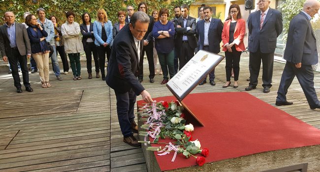 Acto celebrado en la DPZ este martes. Foto: DPZ
