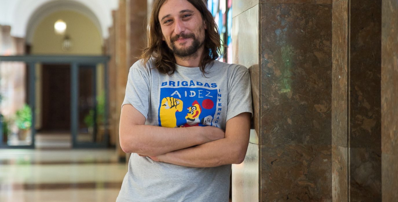 Pablo Híjar. Foto: Pablo Ibáñez (AraInfo)