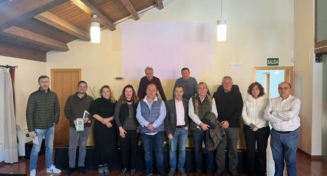 Representantes de las distintas comarcas aragonesas en la reunión de Daroca | Foto: AAC Celtiberia