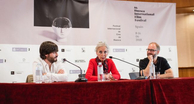 De izquierda a derecha - Alejandro Cortés, Teresa Ramón y Rubén Moreno. Foto: Jorge Dueso.