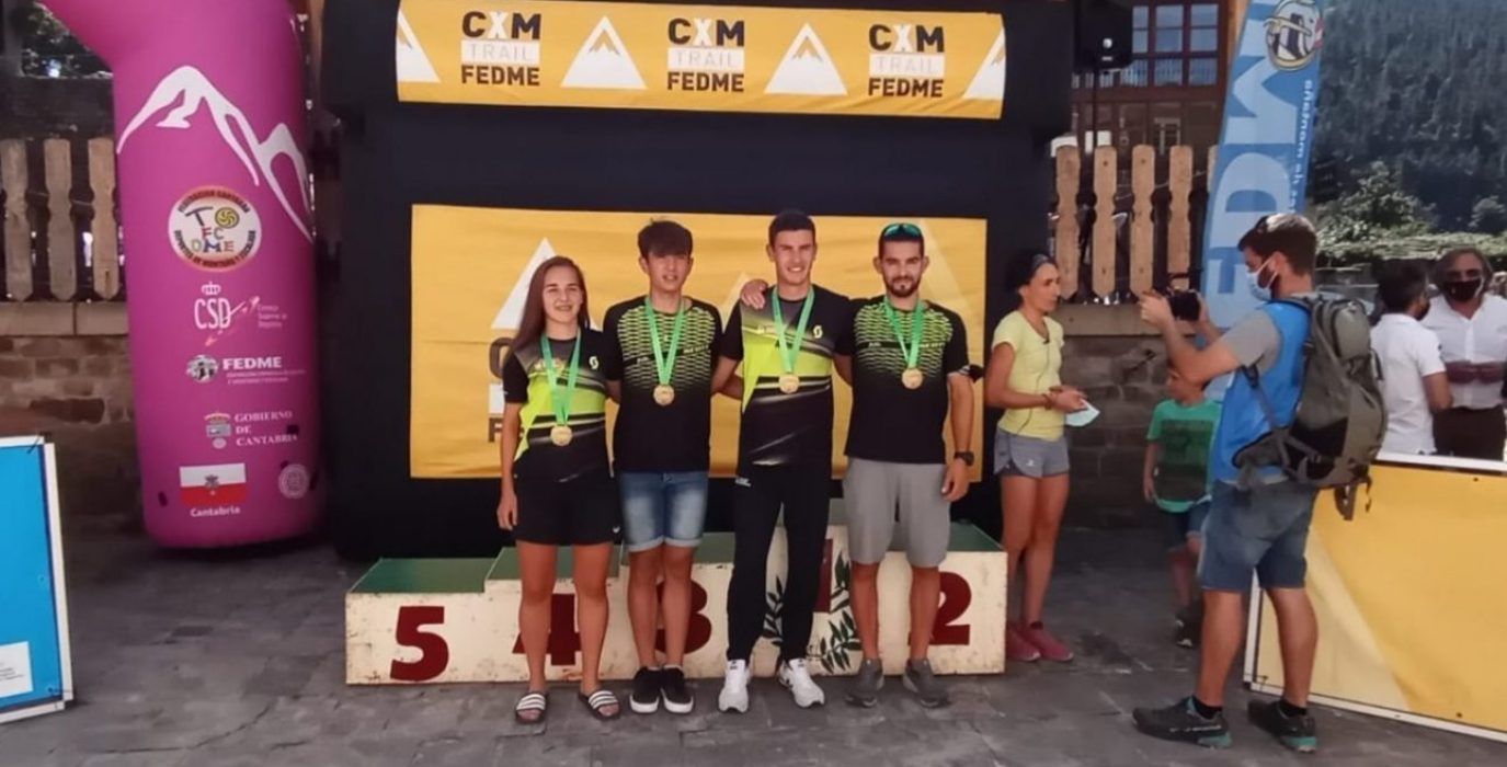 De izquierda a derecha, Carrodilla Cabestre, Javier Vives, Mario Prades y Javier Cabestre.